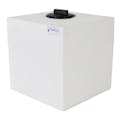 15 Gallon Natural Molded Polyethylene Tamco® Tank with 4" Plain Lid - 16" L x 16" W x 17-1/2" Hgt.