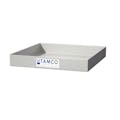 20" L x 20" W x 3" Hgt. White Tamco® Tray