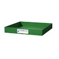 20" L x 20" W x 3" Hgt. Green Tamco® Tray