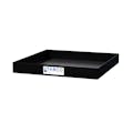 24" L x 24" W x 3" Hgt. Black Tamco® Tray