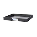 24" L x 24" W x 3" Hgt. Slate Gray Tamco® Tray