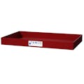 30" L x 18" W x 3" Hgt. Red Tamco® Tray