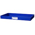 30" L x 18" W x 3" Hgt. Blue Tamco® Tray