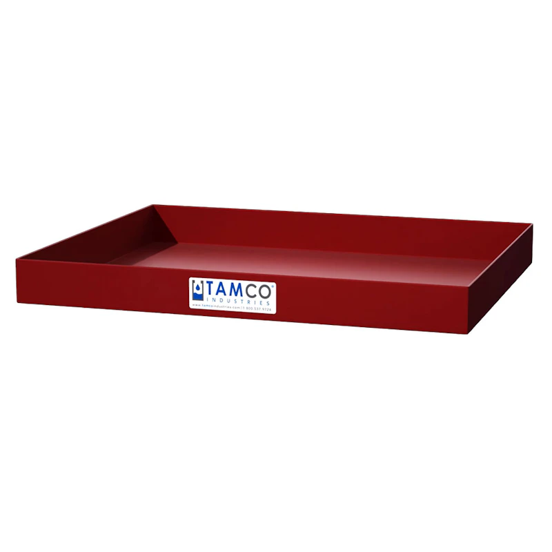 30" L x 24" x 3" Hgt. Red Tamco® Tray