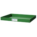 30" L x 24" x 3" Hgt. Green Tamco® Tray