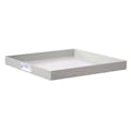 30" L x 30" W x 3" Hgt. White Tamco® Tray