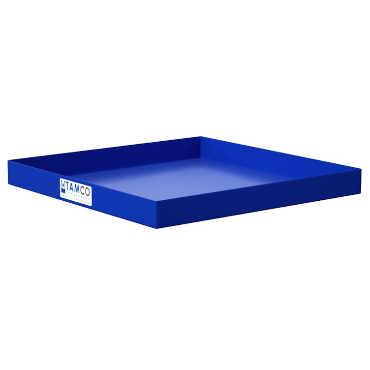30" L x 30" W x 3" Hgt. Blue Tamco® Tray