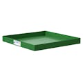 30" L x 30" W x 3" Hgt. Green Tamco® Tray