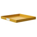 30" L x 30" W x 3" Hgt. Yellow Tamco® Tray
