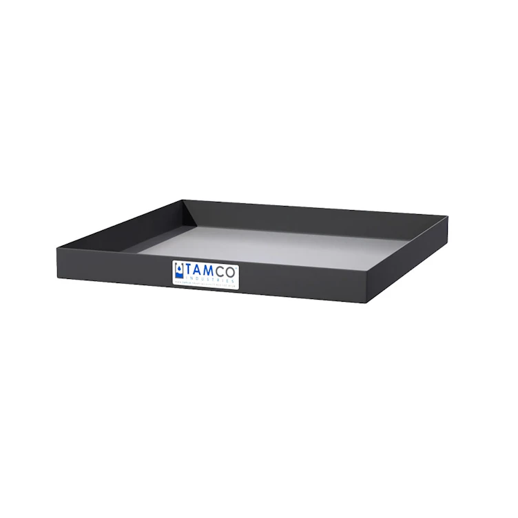 30" L x 30" W x 3" Hgt. Slate Gray Tamco® Tray