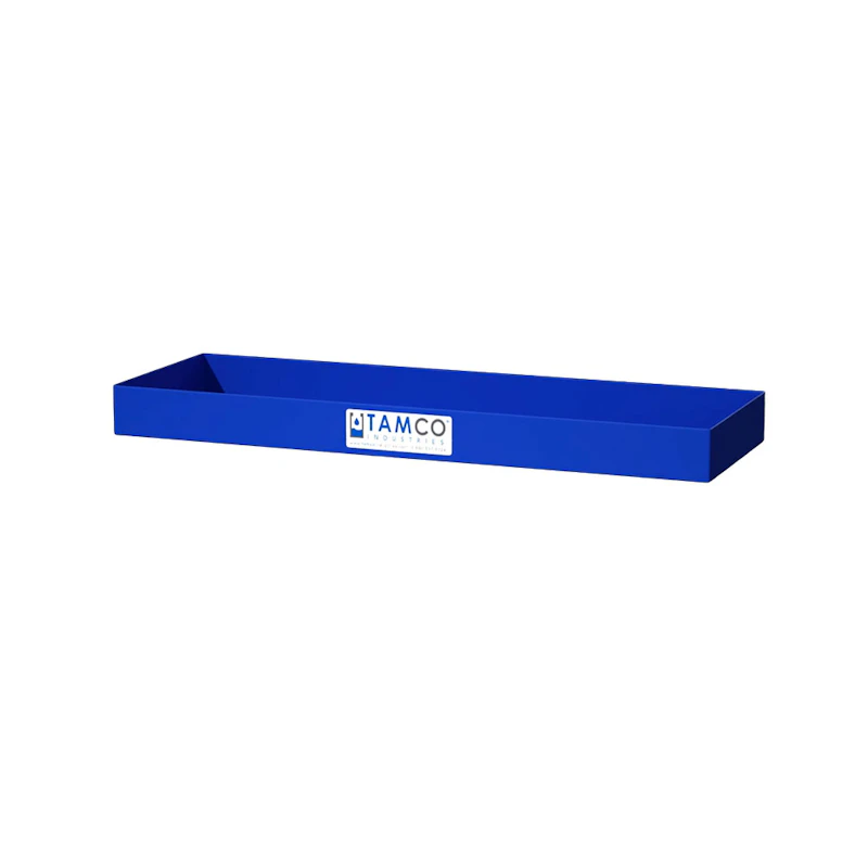 36" L x 12" W x 3" Hgt. Blue Tamco® Tray