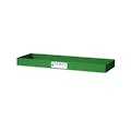 36" L x 12" W x 3" Hgt. Green Tamco® Tray