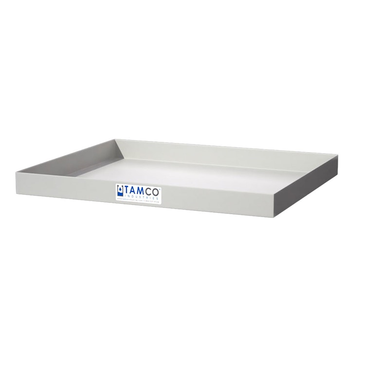 36" L x 30" W x 3" Hgt. White Tamco® Tray