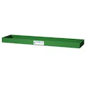 48" L x 12" W x 3" Hgt. Green Tamco® Tray