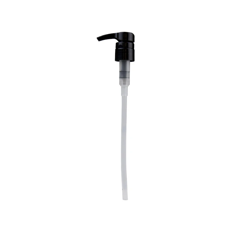 28/410 Black Showerproof Pump with 4mL Output & 8-7/8" Dip Tube