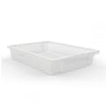 Small Clear Replacement Bin for Luxor Mobile Bin Storage Unit