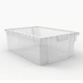 Large Clear Replacement Bin for Luxor Mobile Bin Storage Unit