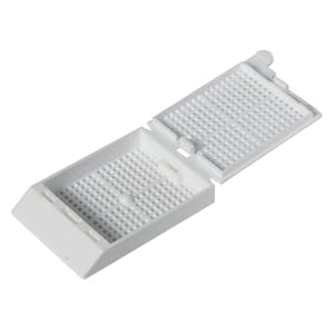 White Biopsy Cassettes with Lids