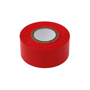1" x 500" Red Labeling Tape - Case of 3
