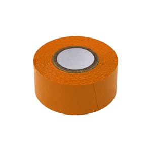 1" x 500" Orange Labeling Tape - Case of 3