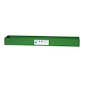 30" L x 6" W x 3" Hgt. Green Tamco® Tray