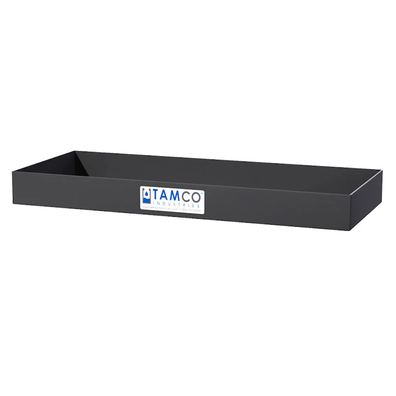 30" L x 12" W x 3" Hgt. Slate Gray Tamco® Tray