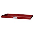 48" L x 24" W x 3" Hgt. Red Tamco® Tray