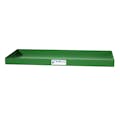 48" L x 24" W x 3" Hgt. Green Tamco® Tray
