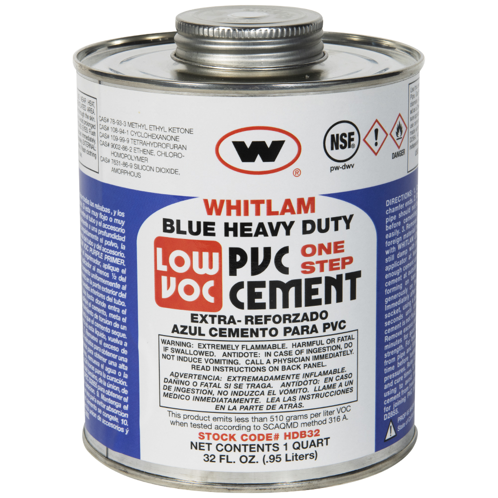 thumbnail image 2 of IPS Weld-On 721 PVC Cement – Blue Medium Bodied, 1 Pint (Exp 09/25) 2 of 4
