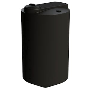 200 Gallon ProChem® Black MDPE 30° Cone Bottom Tank (1.0 Specific Gravity)  - 34" Dia. x 63" Hgt.