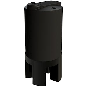 200 Gallon ProChem® Black MDPE 30° Cone Bottom Tank (1.0 Specific Gravity)  Package