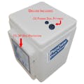 ProChem® Deluxe Natural PailVault™ with Plain Lid with Tubing Seal Fittings & Document Protector