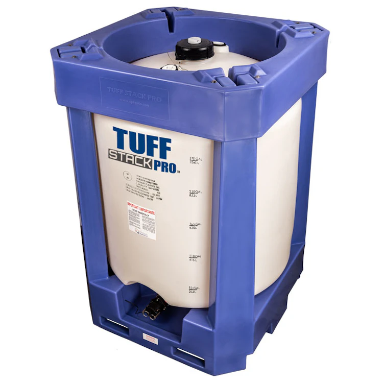 Pro Stack Blue Container Tuff Stack Pro™ IBC Tanks | U.S. Plastic Corp.