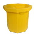 Yellow Ultra-Spill Collector® with Flat Bottom - No Drain