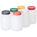 1/2 Gallon (64 oz.) Stor N' Pour® Container - Jars with Lids Bundle in Assorted Colors
