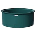 125 Gallon Forest Green Round Tamco® Containment Tank - 48" Dia. x 20-1/4" Hgt.