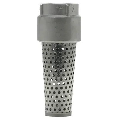 304 Stainless Steel No-Lead Foot Valves