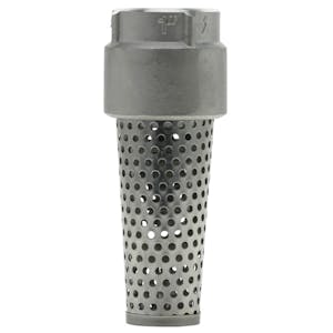 1/2" FPT No-Lead 304 Stainless Steel Foot Valve