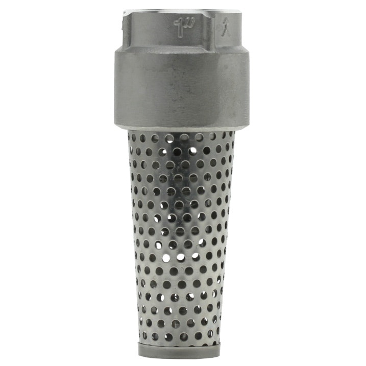 1-1/4" FPT No-Lead 304 Stainless Steel Foot Valve