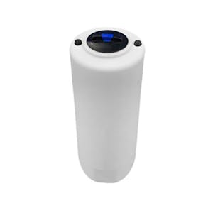 40 Gallon Tan XLPE ProChem® Process Chemical Tank (1.9 Specific Gravity) with 8" Lid - 18" Dia. x 42" Hgt.