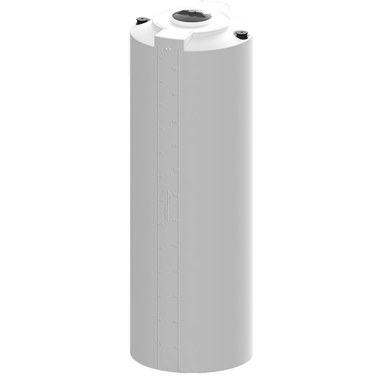 265 Gallon Tan XLPE ProChem® Process Chemical Tank (1.9 Specific Gravity) with 8" Lid - 31" Dia. x 91" Hgt.