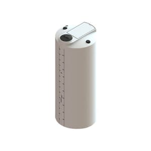 300 Gallon Tan XLPE ProChem® Process Chemical Tank (1.9 Specific Gravity) with 8" Lid - 34" Dia. x 85" Hgt.