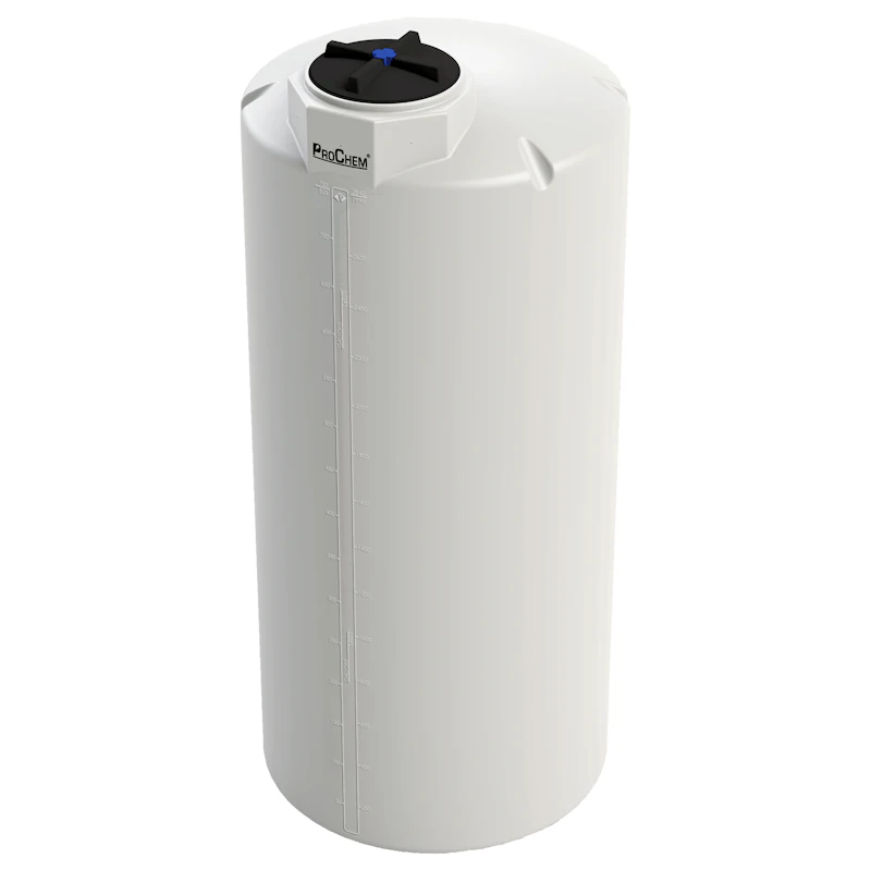 750 Gallon Natural MDLPE ProChem® Process Chemical Tank (1.5 Specific Gravity) with 16" Lid - 48" Dia. x 112" Hgt.