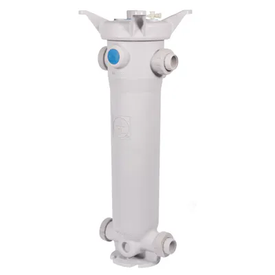 Hayward® FLV Series 2" Flanged GFPP Simplex Bag Filter - Double Length