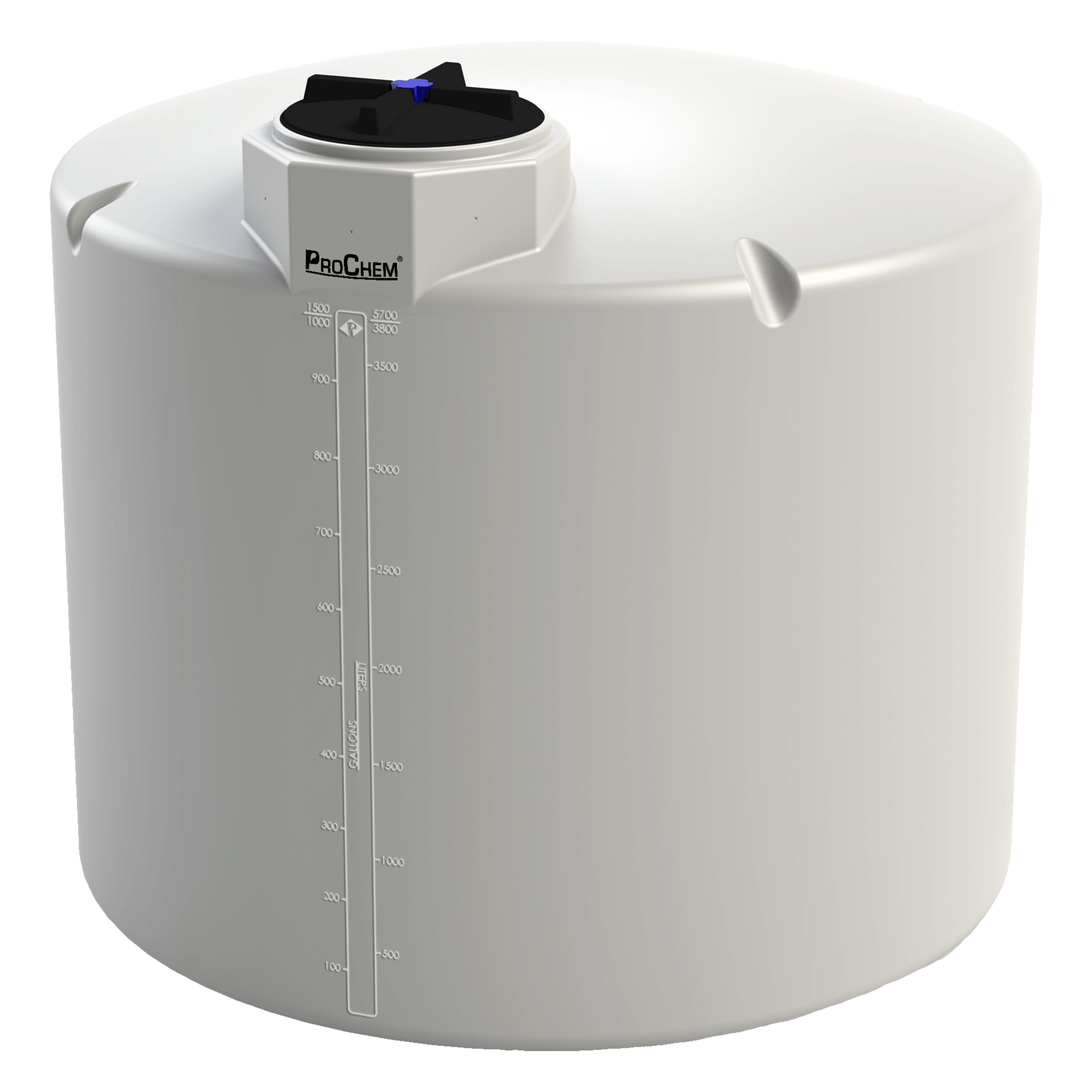 1000 Gallon Natural MDLPE ProChem® Process Chemical Tank (1.5