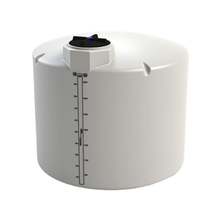 1000 Gallon Tan XLPE ProChem® Process Chemical Tank (1.9 Specific Gravity) with 16" Lid - 73" Dia. x 68" Hgt.
