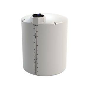 1500 Gallon Tan XLPE ProChem® Process Chemical Tank (1.9 Specific Gravity) with 16" Lid - 73" Dia. x 96" Hgt.