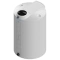 175 Gallon Natural MDLPE ProChem® Potable Water Tank (1.5 Specific Gravity) with Top & Bottom Port & 8" Lid - 34" Dia. x 55" Hgt.