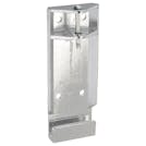 Aluminum Wall Bracket for Fortex® Flat Back Buckets & Flat Side Pails