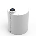 1500 Gallon Natural MDLPE ProChem® Potable Water Tank (1.5 Specific Gravity) with Top & Bottom Port & 16" Lid - 73" Dia. x 96" Hgt.